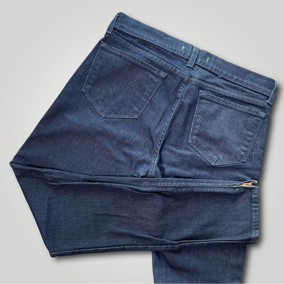 J BRAND WOMEN'S SEXY Y2K SKINNY JEANS ZIP ANKLE BLUE - 30 - Picture 5 of 8